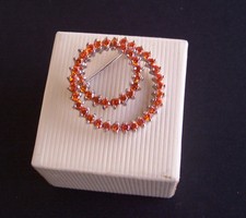 Spilla argento 925 placcato - argento,