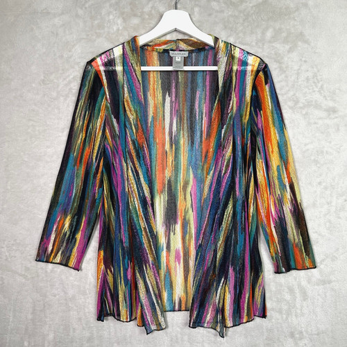 Cardigan multiplo stampa