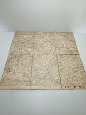 Antica Cartina Telata Recoaro 1:25.000 LEGGI DESCRIZIONE