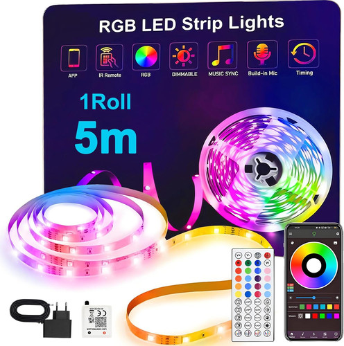 Striscia led strisce - 5m,strisce,