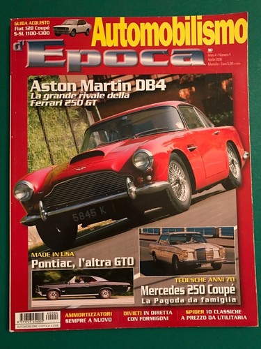 Automobilismo epoca aprile - automobilismo, d’epoca