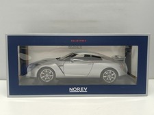 Nissan GTR GT-R R35 Grigio Grey Met 2009 - Norev 1:18 Usato in box