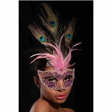 01292-1 MASCHERA PREZIOSA ROSA