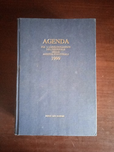 Agenda per amministrazione - per, l'amministrazione