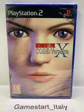 RESIDENT EVIL CODE VERONICA X - SONY PS2 - NEW SEALED PAL VGA UKG WATA READY