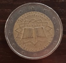moneta due 2 euro 50°