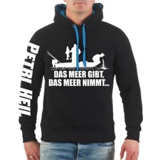 Felpa con cappuccio uomo