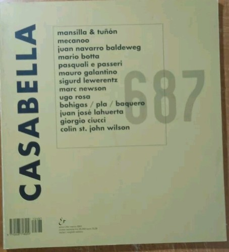 Rivista architettura casabella - architettura,
