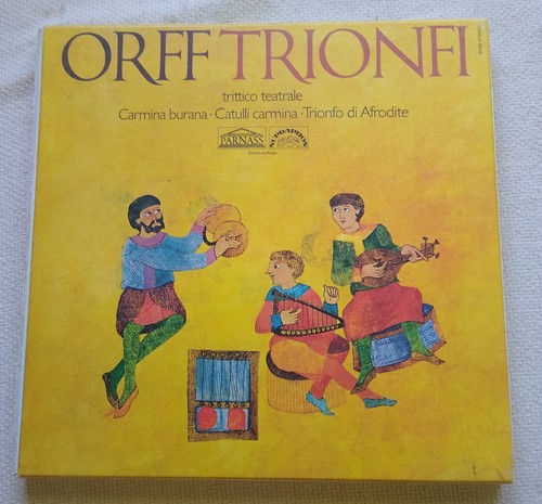 Signed orff trionfi trittico - trionfi,