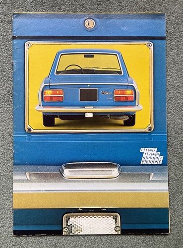 Brochure vendita fiat - brochure, 124
