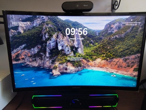 Monitor samsung curved - monitor,