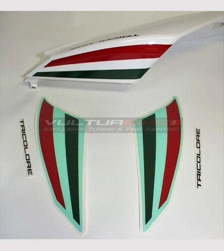 Adesivi tricolore per - tricolore, codino