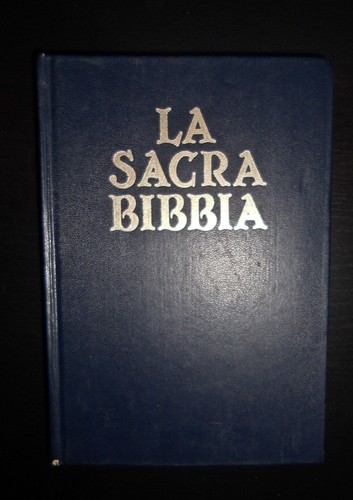 Sacra bibbia edizione - la,