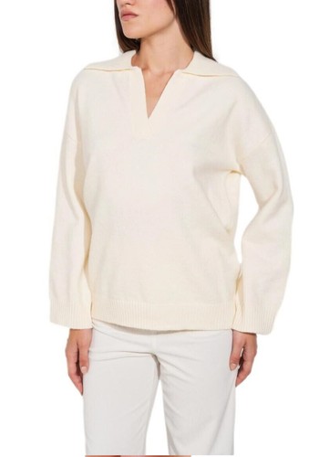 Suéter mujer cuello polo - mujer,
