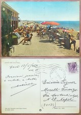 LATINA LIDO (Foce Verde) 1969 SPIAGGIA STABILIMENTO BAR RISTORANTE ANIMATA 