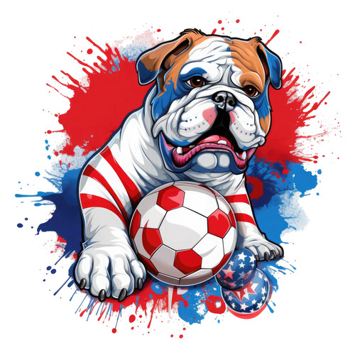 Adesivi auto bulldog inglese - adesivi,