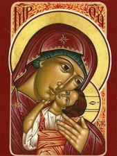 Cartolina Korsun Madre di Dio