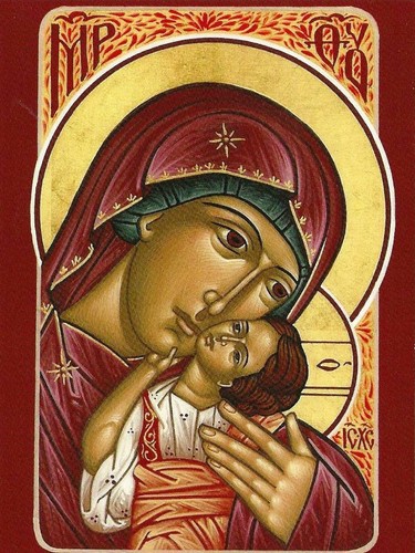 Postcard korsun mother god - postcard, of