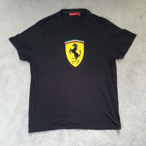 Shirt nera uomo - nera, ferrari