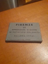 FIRENZE 20 RIPRODUZIONE DI QUADRI IN FOTOTIPIA COLORATA - GALLERIA UFFIZI