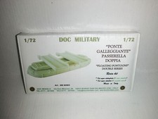 PONTE GALLEGGIANTE PASSERELLA DOPPIA MODEL KIT 1/72 DOC MODELS ART.60003