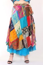 Gonne lunghe multi patchwork