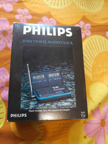 Philips 1868 radiosveglia da - philips, d