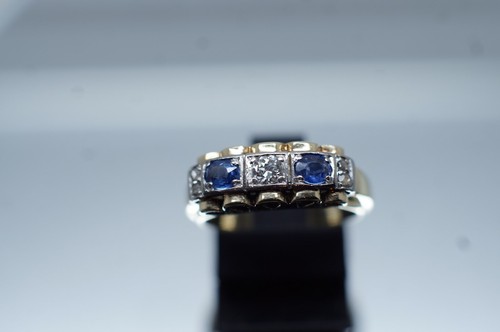 Anello antico zaffiro - anello,