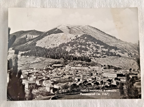 Cartolina pescasseroli - pescasseroli,