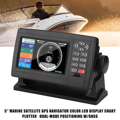 Gps marino con plotter lcd - 5",