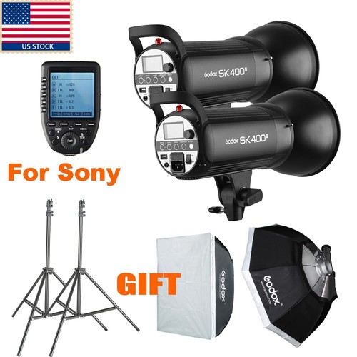 800w godox sk400ii - us, 2x