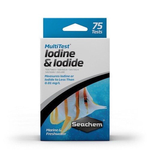 Seachem multitest iodine - multitest,