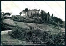 Arezzo Chitignano Castello Conti Ubertini Foto FG cartolina JK0217