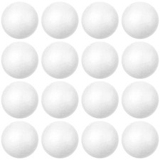 SUPVOX Palline in Schiuma da 200 Pezzi Sfere in polistirene Lisce e (z5D)