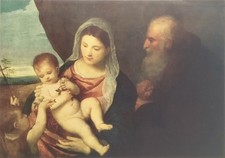 Antica stampa colori del 1930
