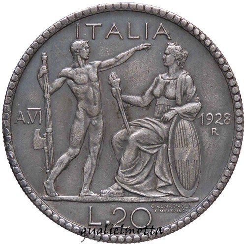 Littore lire 1928 roma - littore,
