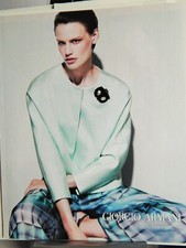 ARMANI / FENDI FINE LADIES MODA ORIGINALE VINTAGE 2013 PUBBLICITÀ