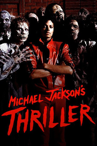 Poster thriller michael - thriller,