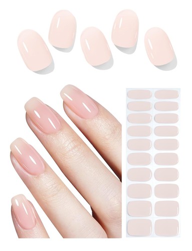 Unghie gel adesive rosa - unghie,