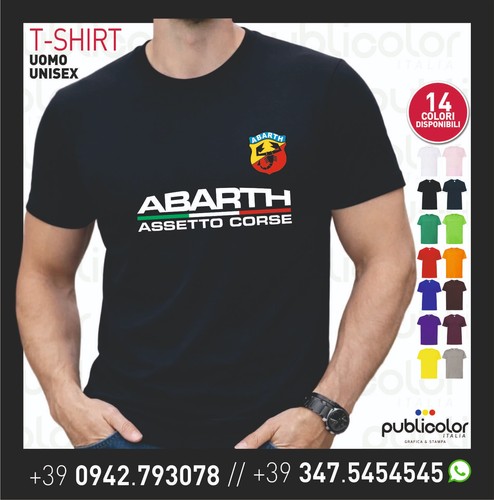 Shirt maglietta abarth 500 - shirt,