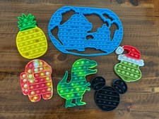 6 Giocattoli Pop It Fidget