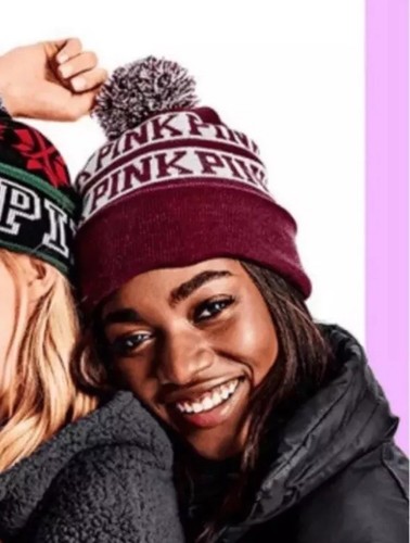 Cappello invernale rosa