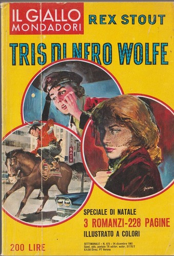 Libro tris nero wolfe - di,