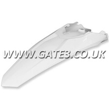 Parafango posteriore bianco