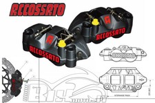 Coppia di pinze radiali Accossato Interasse 108mm Pistoni Alluminio DX SX ANODIZ