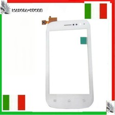 TOUCHSCREEN + VETRO Per NGM Wemove Miracle Touch screen Ricambio Display Bianco