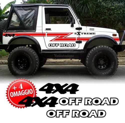 Adesivi stiker fuoristrada - stiker,