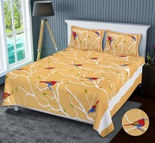 Lenzuolo con stampa uccellino