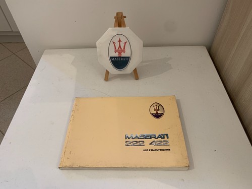 Maserati 222 422 libretto - libretto, di