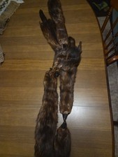 Stola in pelliccia di visone